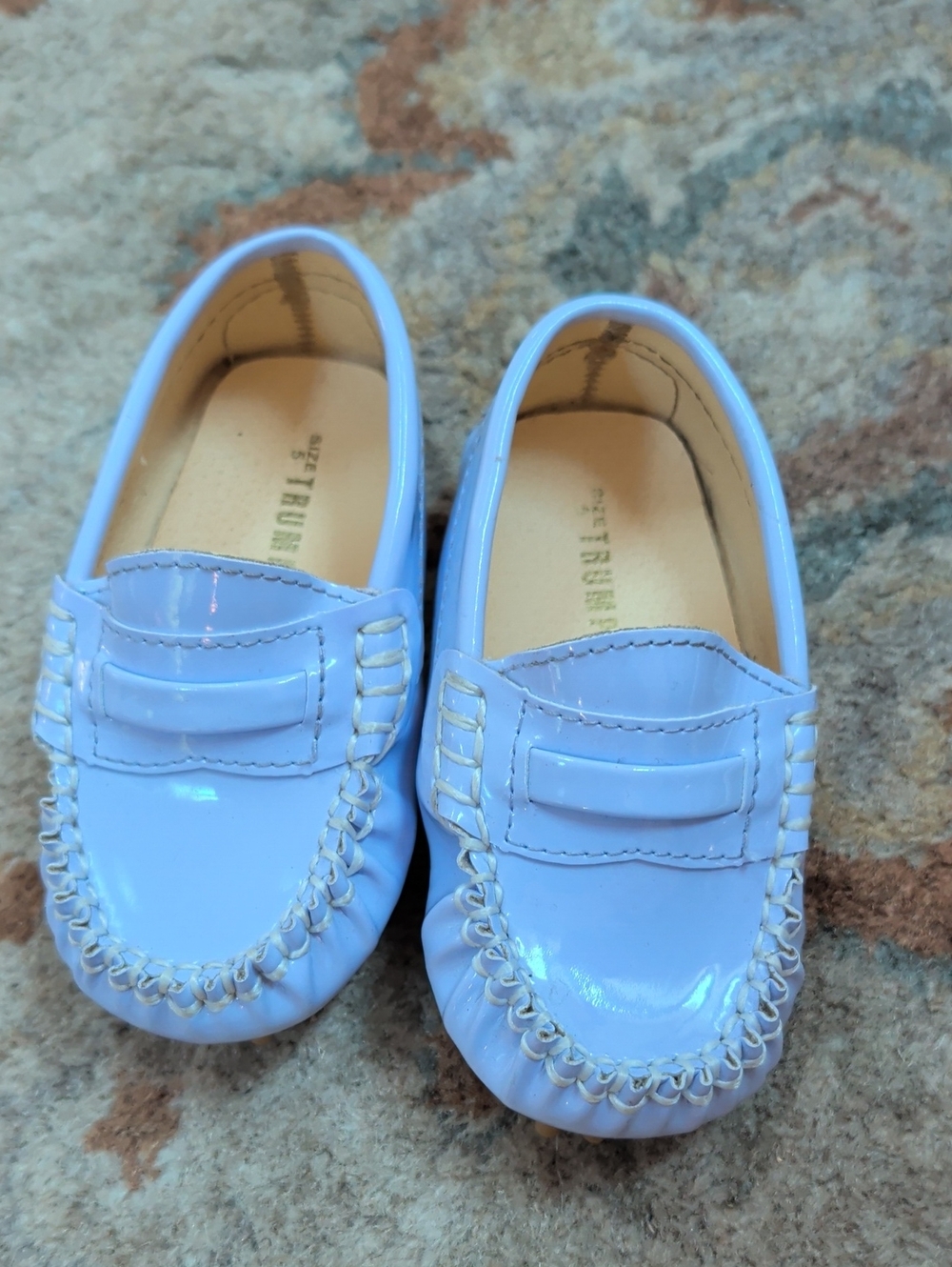 Trumpette Kids Patent Driving Loafers - Lilac
